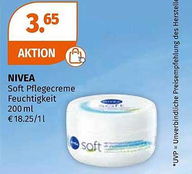 NIVEA Soft Pflegecreme Feuchtigkeit