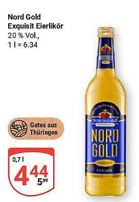 Nord Gold Exquisit Eierlikör