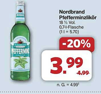 Nordbrand Pfefferminzlikör