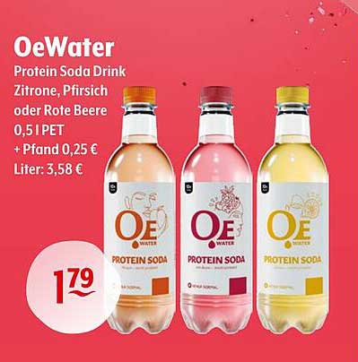 OeWater Protein Soda Drink