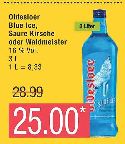 Oldesloer Blue Ice, Saure Kirsche oder Waldmeister