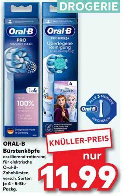 ORAL-B Bürstenköpfe