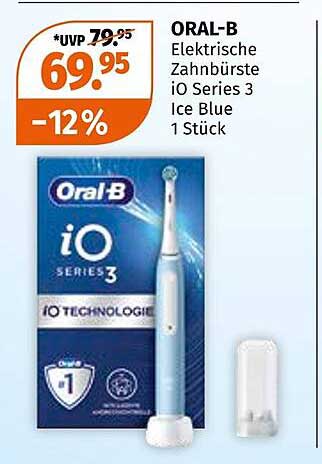 ORAL-B Elektrische Zahnbürste iO Series 3 Ice Blue 1 Stück