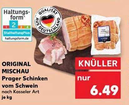 ORIGINAL MISCHAU Prager Schinken vom Schwein nach Kasseler Art