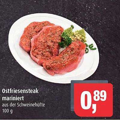 Ostfriesensteak mariniert