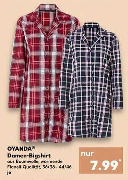 OYANDA® Damen-Bigshirt