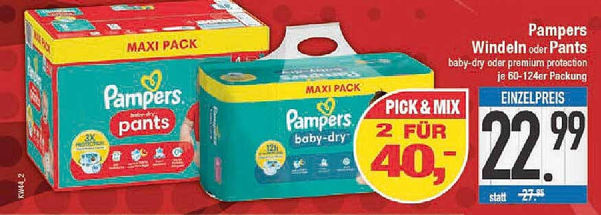 Pampers Windeln oder Pants