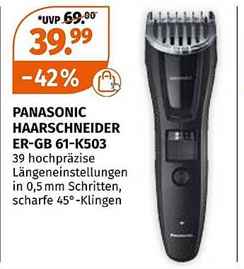 PANASONIC HAARSCHNEIDER ER-GB 61-K503