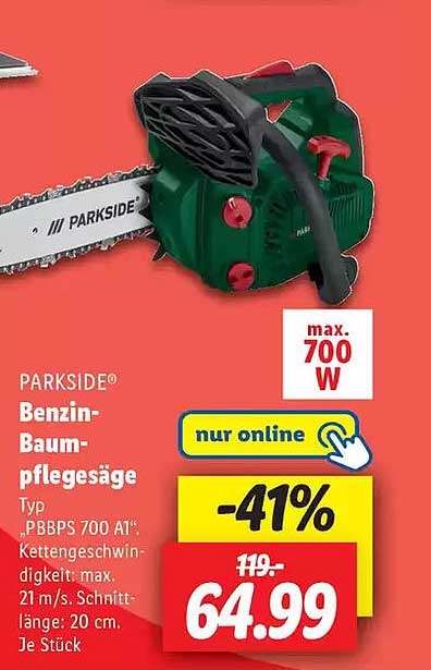 PARKSIDE® Benzin-Baumpflegesäge