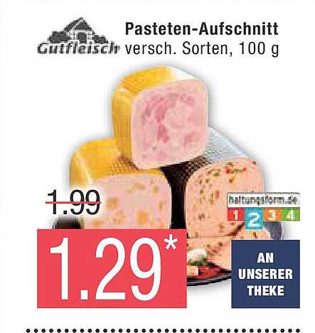 Pasteten-Ausschnitt