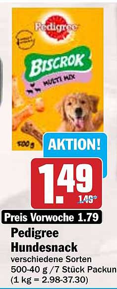 Pedigree Bisckrok Hunde-Snack