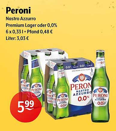 Peroni Nastro Azzurro 0,0%