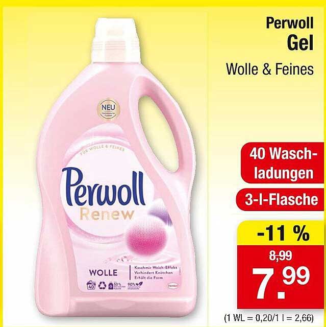 Perwoll Gel Wolle & Feines