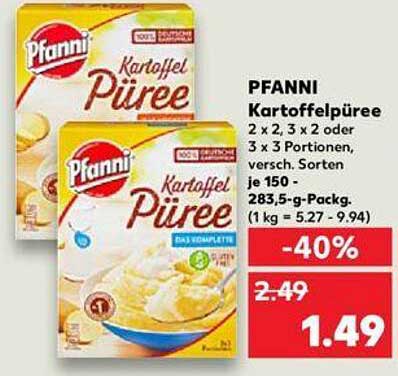 Pfanni Kartoffelpüree