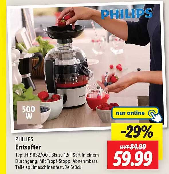 PHILIPS Entsafter