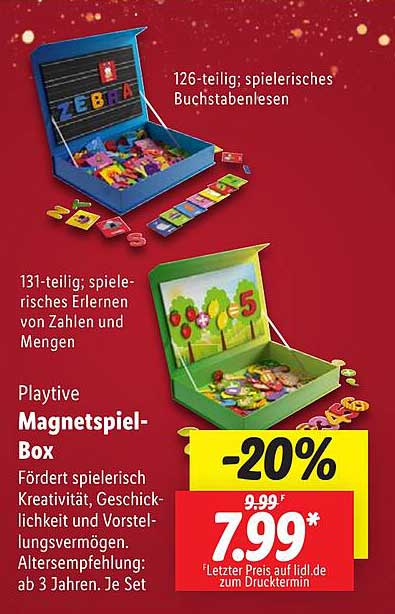 Playtive Magnetspiel-Box