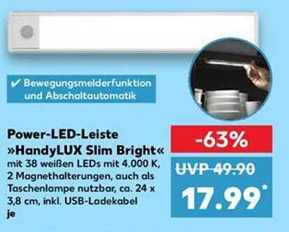 Power-LED-Leiste »HandyLUX Slim Bright«