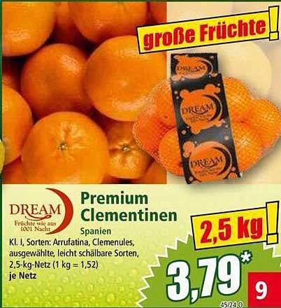 Premium Clementinen