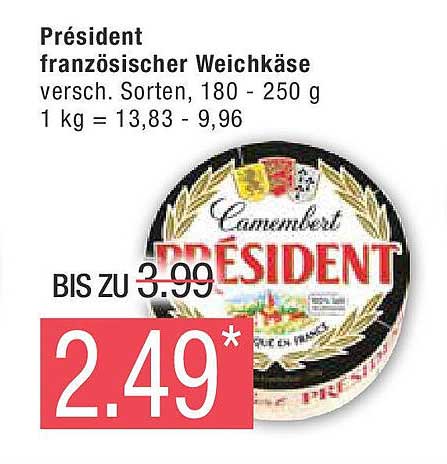 Président französischer Weichkäse