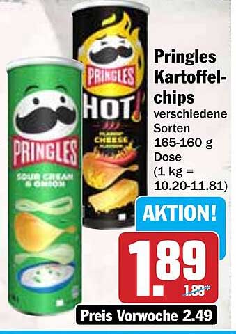 Pringles Kartoffelchips