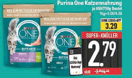 Purina One Katzennahrung Bifensis