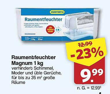 Raumentfeuchter Magnum 1 kg