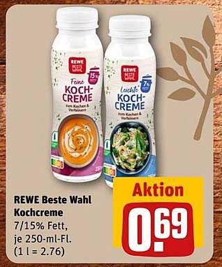 REWE Beste Wahl Kochcreme