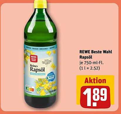 REWE Beste Wahl Rapsöl