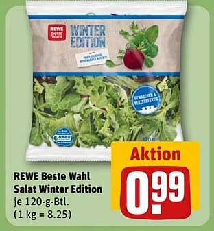 REWE Beste Wahl Salat Winter Edition