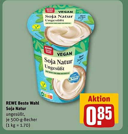 REWE Beste Wahl Soja Natur Ungesüßt