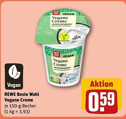 REWE Beste Wahl Vegane Creme