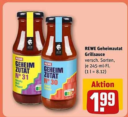 REWE Geheimzutat Grill Sauce