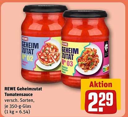 REWE Geheimzutat Tomatensauce