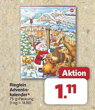 Rieglein Adventskalender