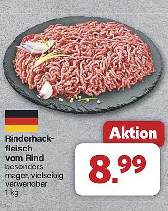 Rinderhackfleisch vom Rind