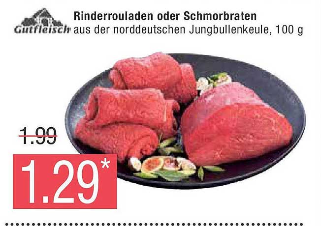 Rinderrouladen oder Schmorbraten