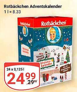 Rotkäppchen Adventskalender