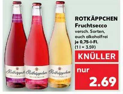 ROTKÄPPCHEN Fruchtsecco