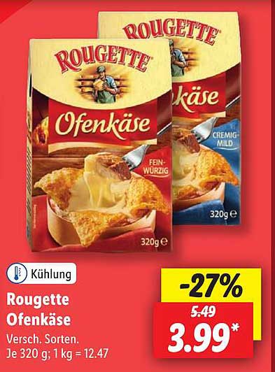 Rougette Ofenkäse