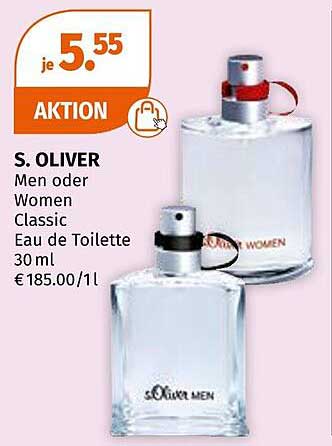 S. OLIVER Men oder Women Classic Eau de Toilette