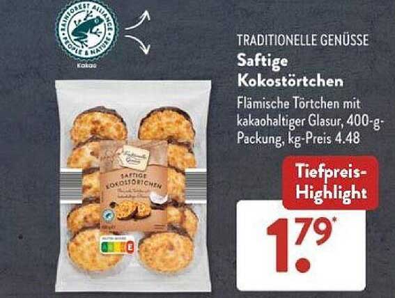 Saftige Kokostörtchen