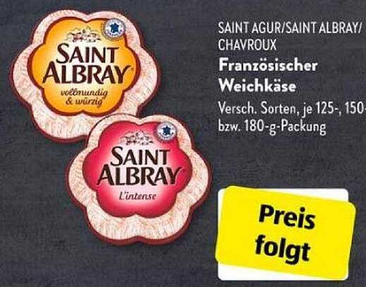 Saint Albray Französischer Weichkäse