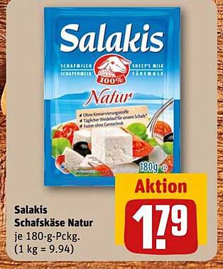 Salakis Schafskäse Natur