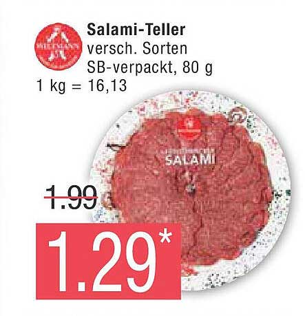 Salami-Teller