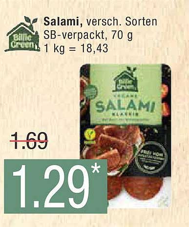 Salami, versch. Sorten