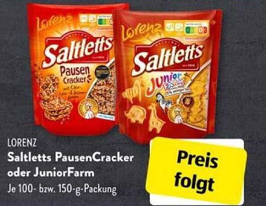 Saltletts PausenCracker oder JuniorFarm