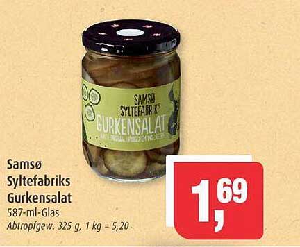 Samsø Syltefabriks Gurkensalat