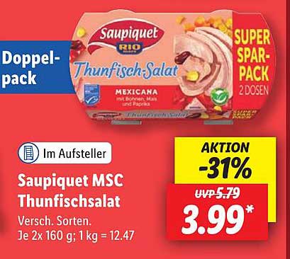 Saupiquet MSC Thunfischsalat