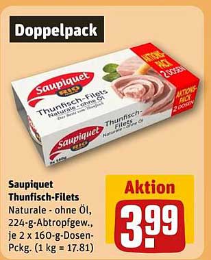 Saupiquet Thunfisch-Filets