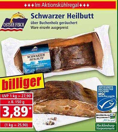 Schwarzer Heilbutt